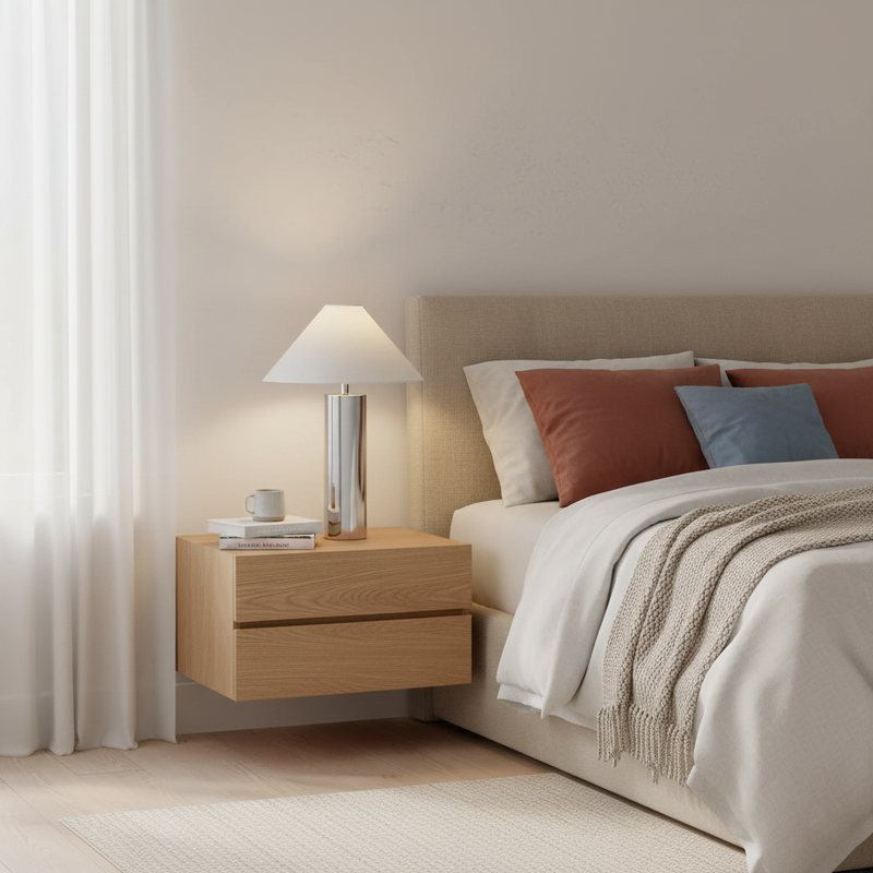 Theo Chrome Table Lamp 15.7"