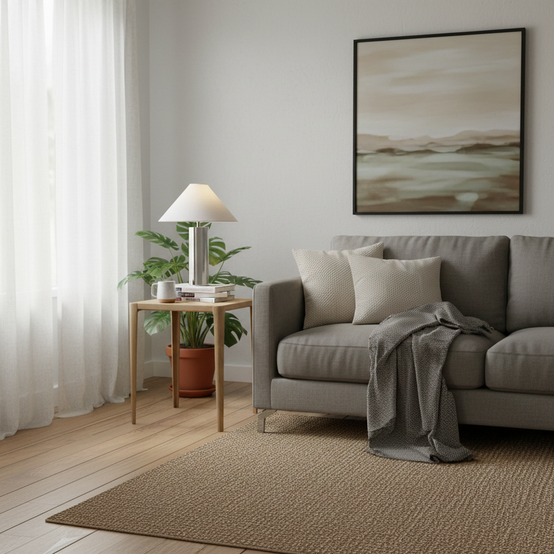 Theo Chrome Table Lamp 15.7"