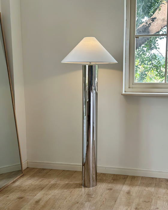 Theo Chrome Floor Lamp 21.7"