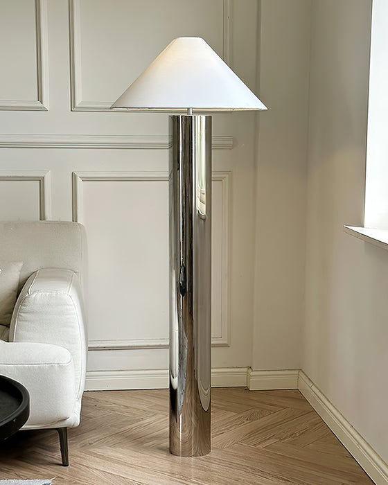 Theo Chrome Floor Lamp 21.7"
