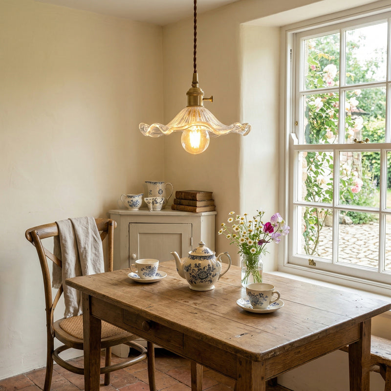 Tiffany Lotus Pendant Lamp