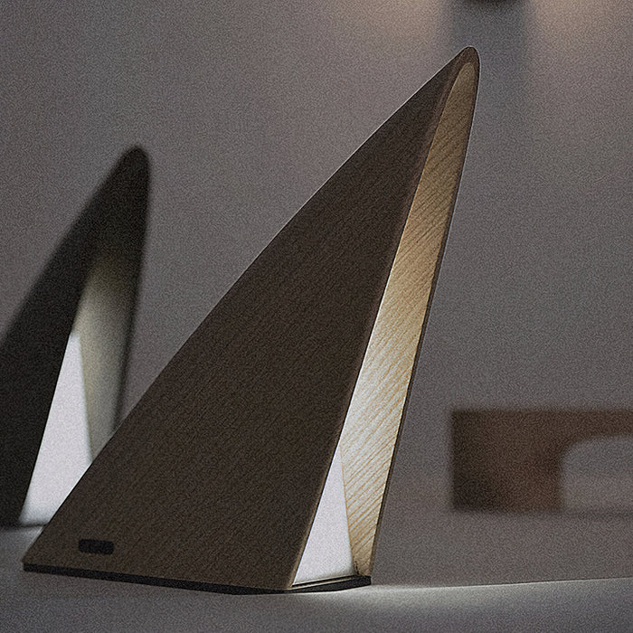 Triangular Table Lamp 9.4"