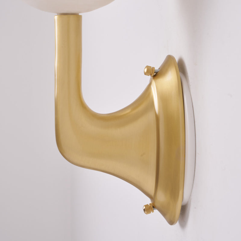 Triple Alabaster Wall Sconce 5.9"
