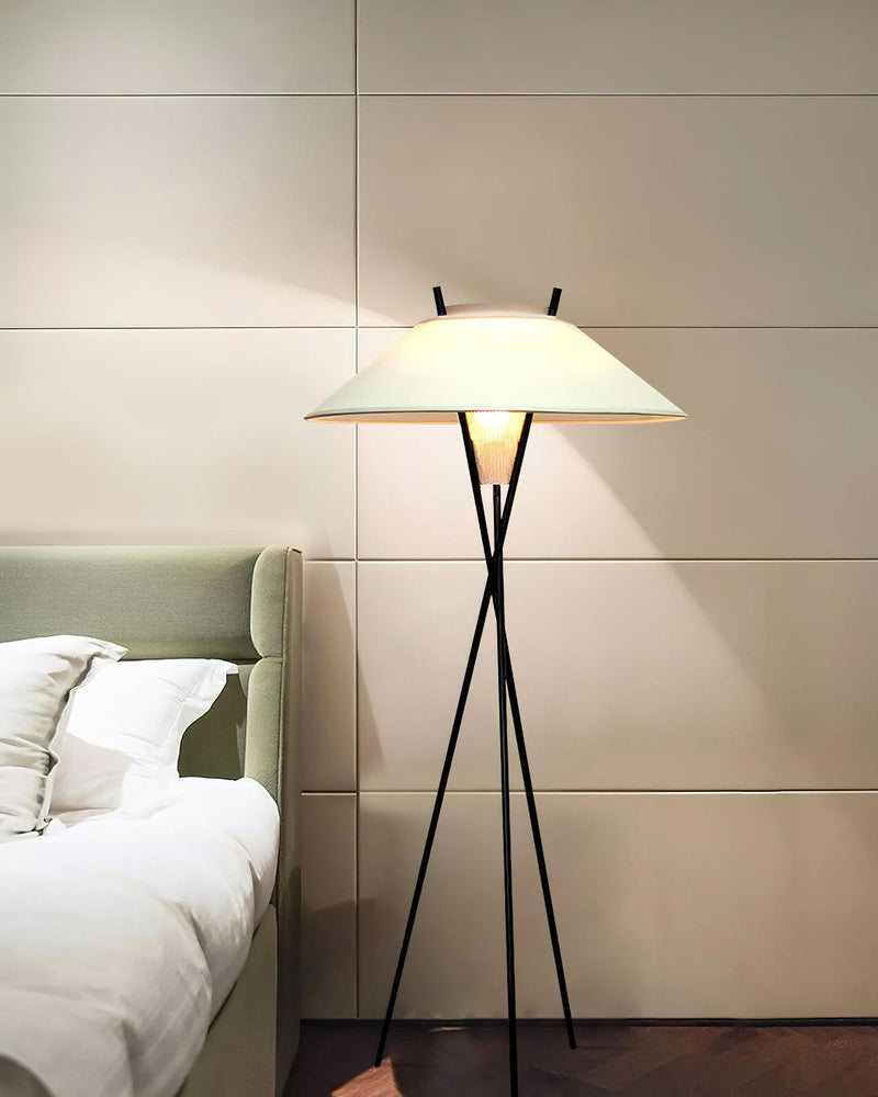 Tripod Cap Floor Lamp 23.6"