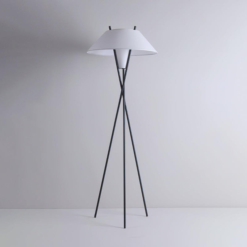 Tripod Cap Floor Lamp 23.6"