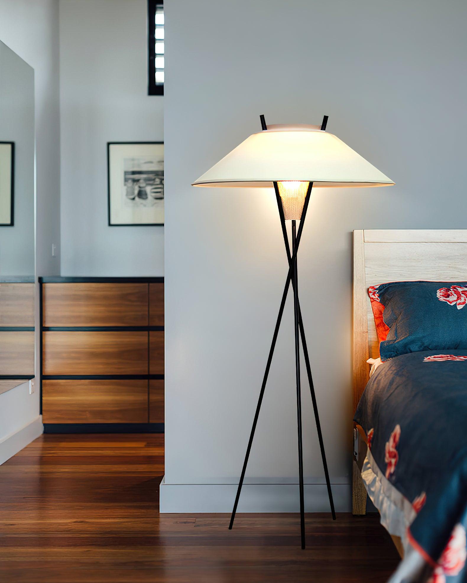 Tripod Cap Floor Lamp 23.6