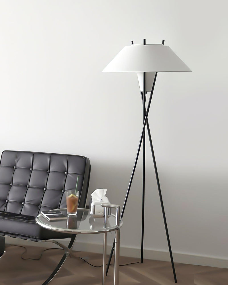 Tripod Cap Floor Lamp 23.6"