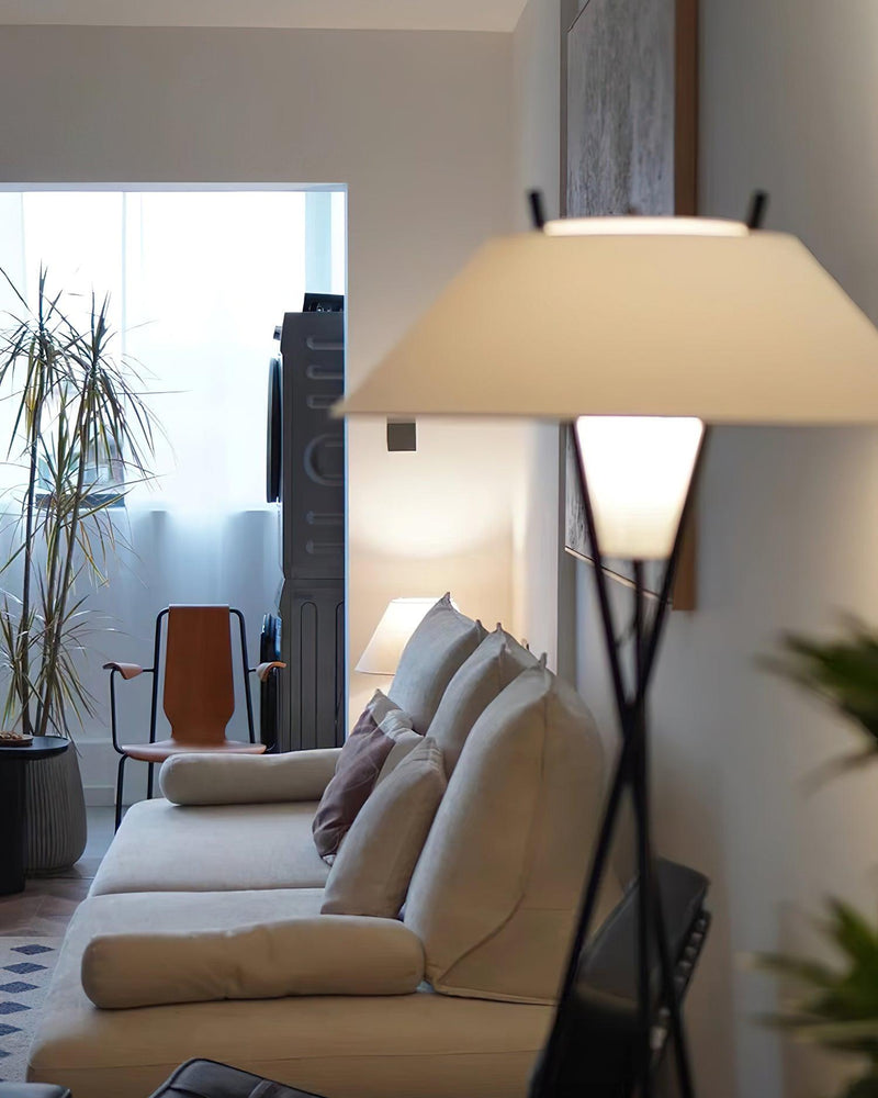 Tripod Cap Floor Lamp 23.6"