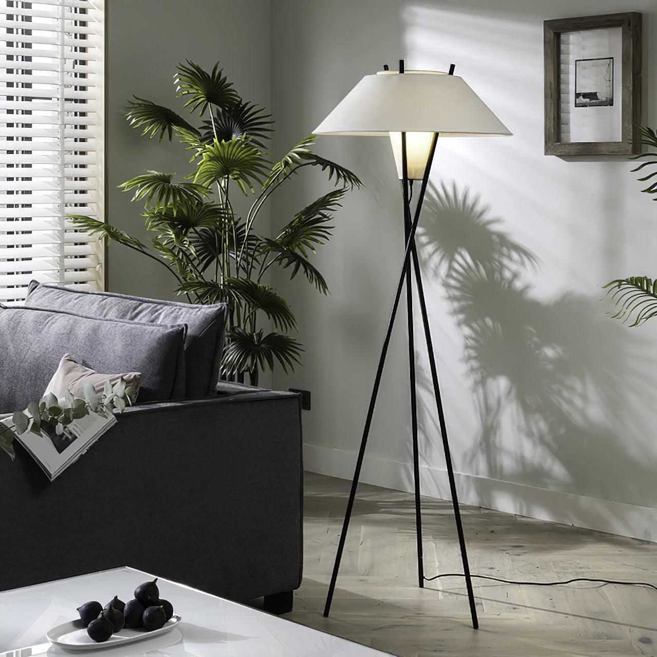 Tripod Cap Floor Lamp 23.6