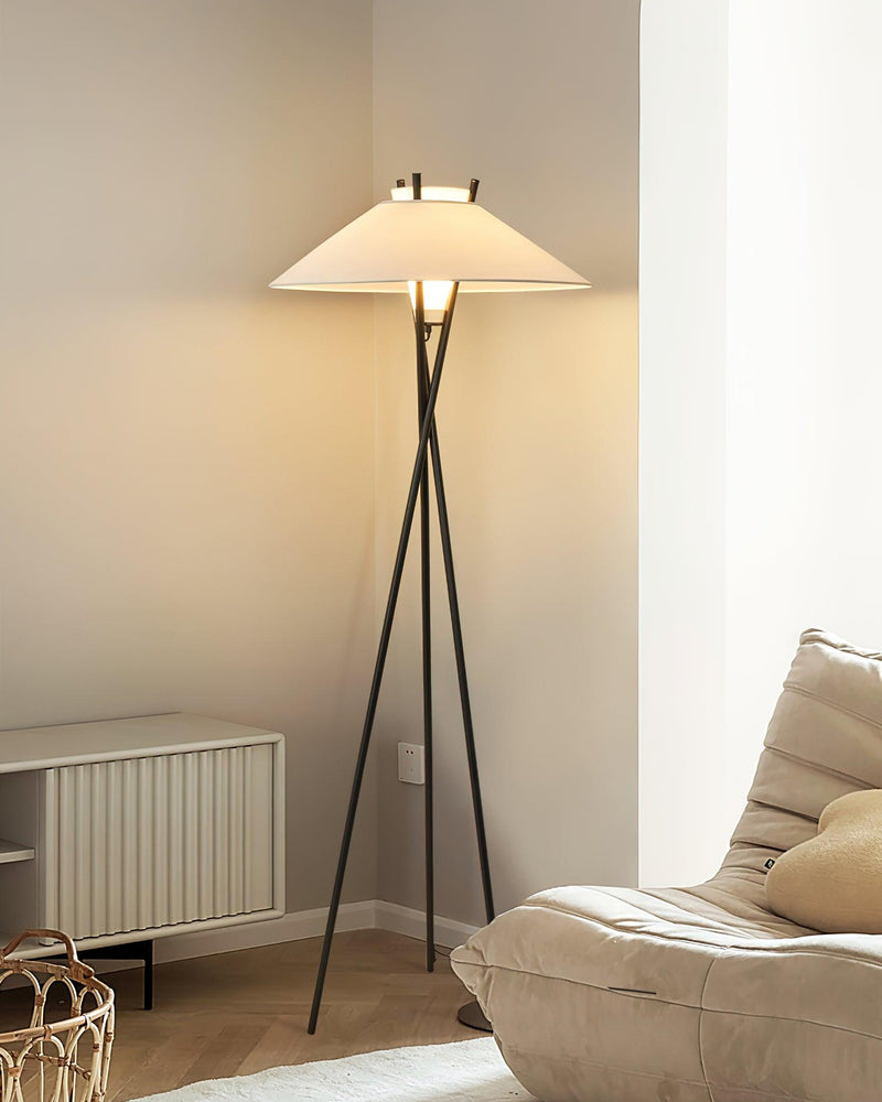 Tripod Cap Floor Lamp 23.6"