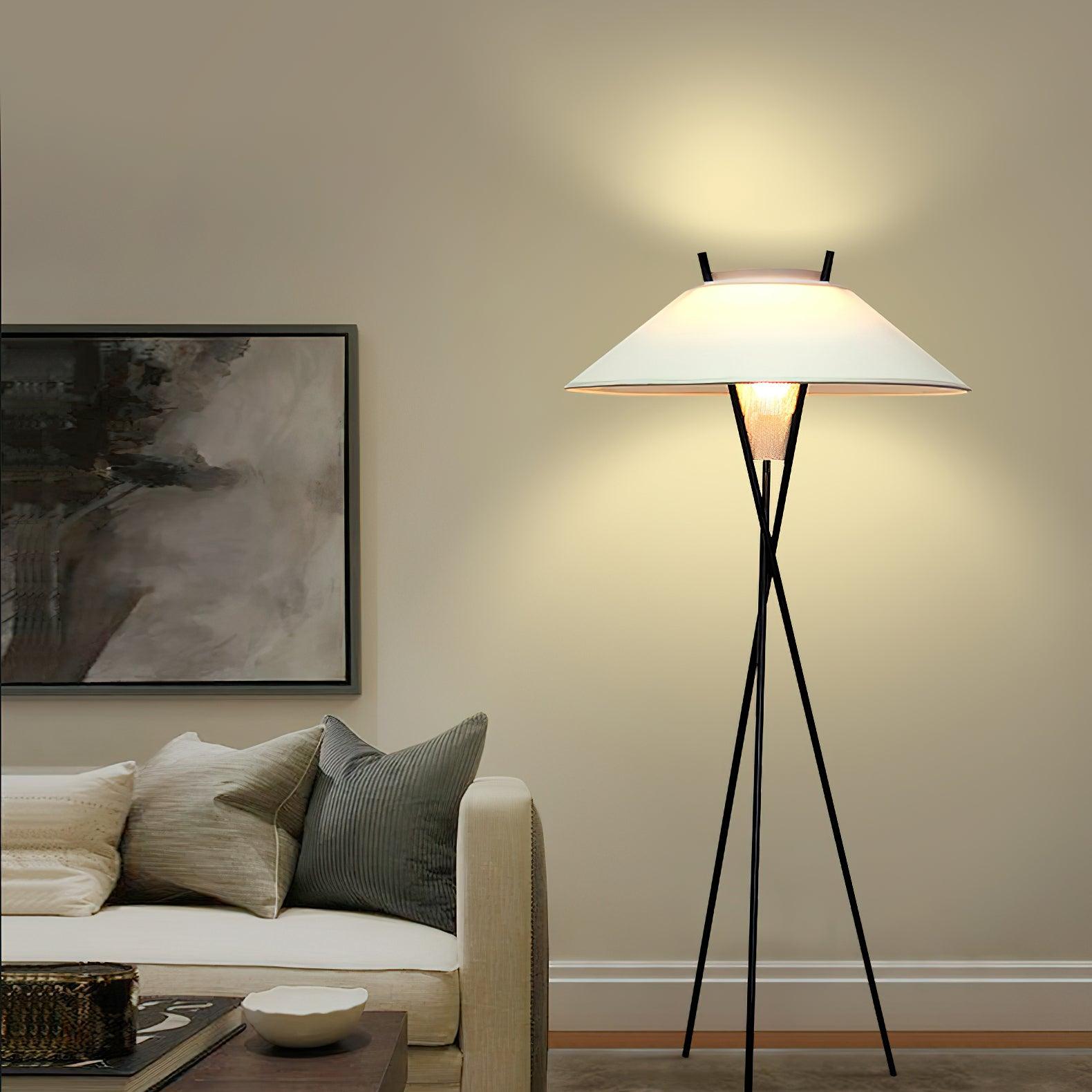 Tripod Cap Floor Lamp 23.6