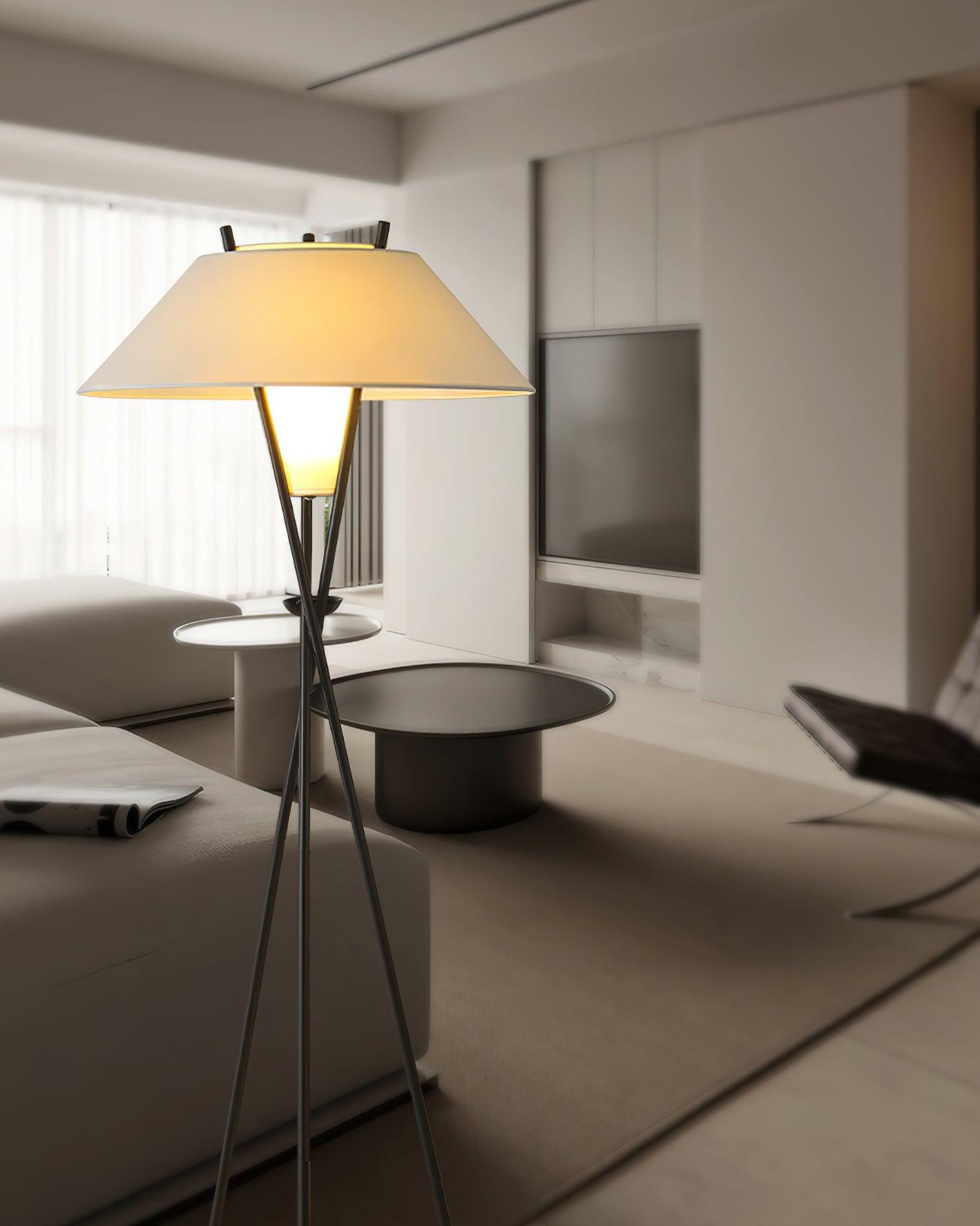 Tripod Cap Floor Lamp 23.6