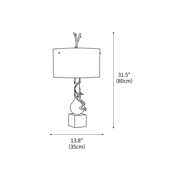 Twig Table Lamp 13.8" – detail 3