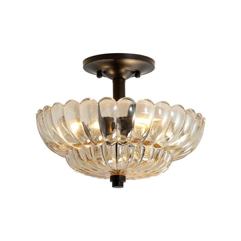 Umbrella Glass Ceiling Light 11.8"