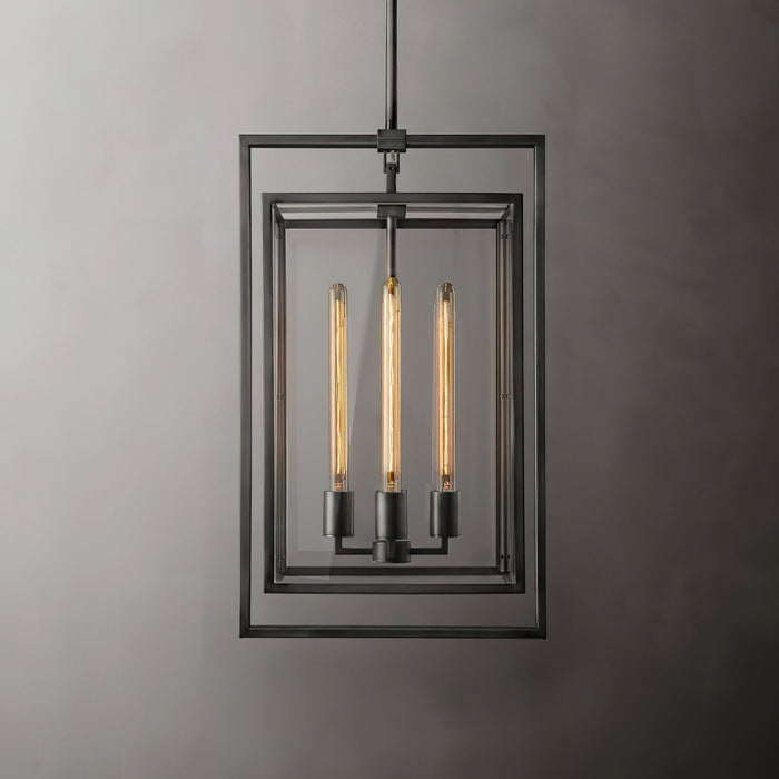 Urban Window Pendant Light 16"