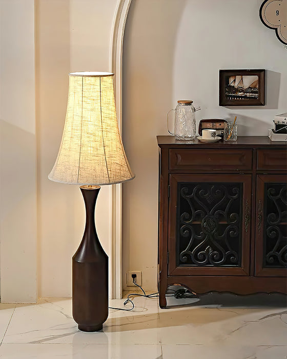 Vase Silhouette Floor Lamp 17.7"