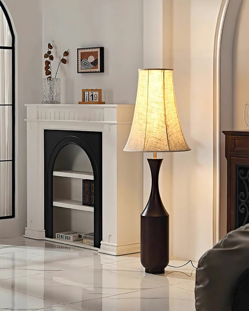 Vase Silhouette Floor Lamp 17.7"