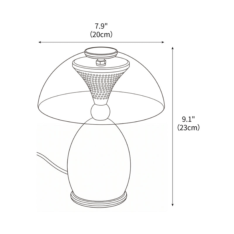 Velmora Wood Table Lamp