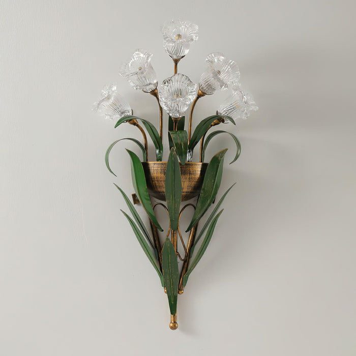 Verdant Blossom Wall Lamp