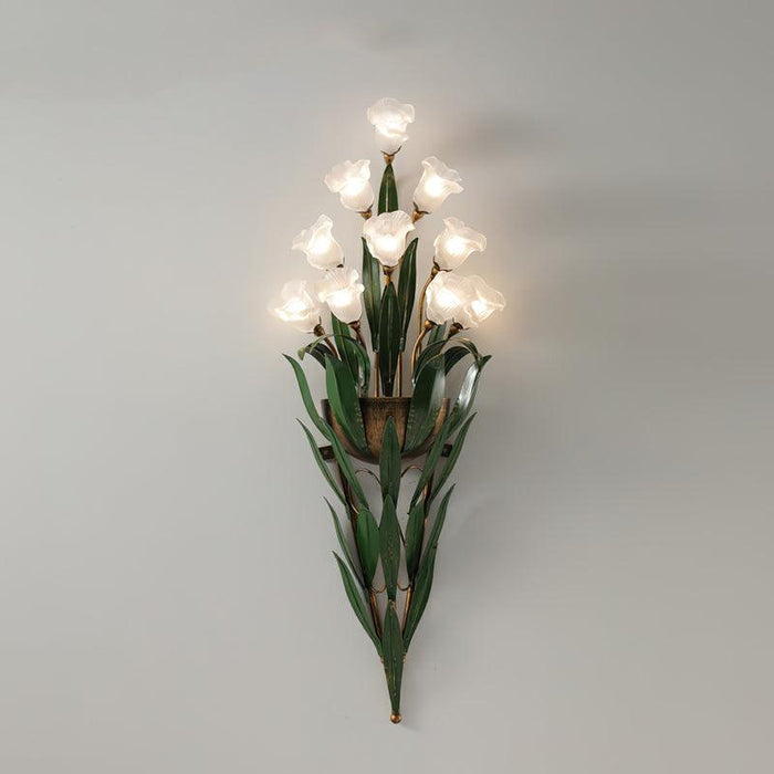 Verdant Blossom Wall Lamp