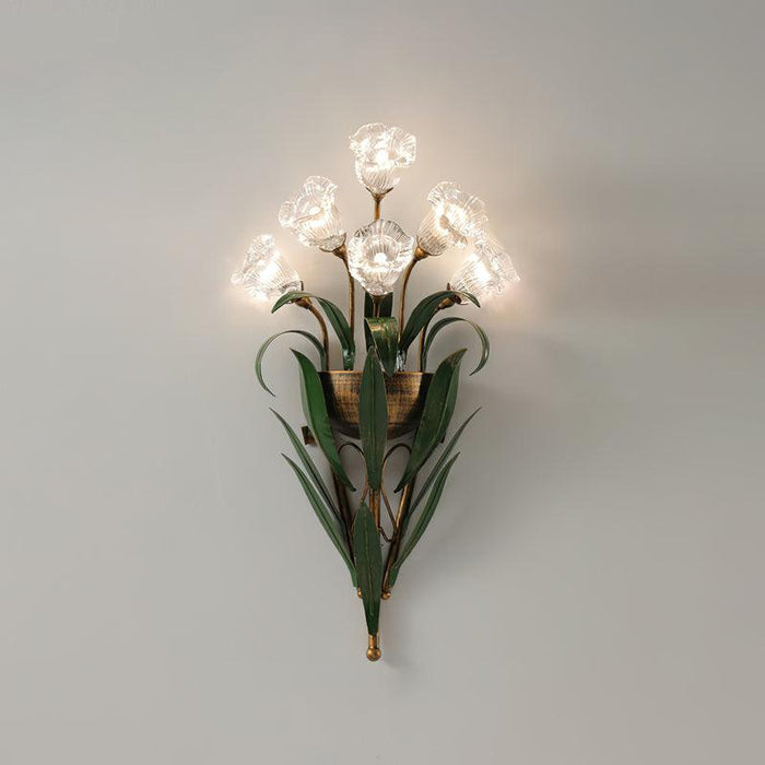 Verdant Blossom Wall Lamp