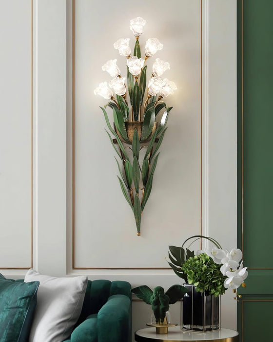 Verdant Blossom Wall Lamp