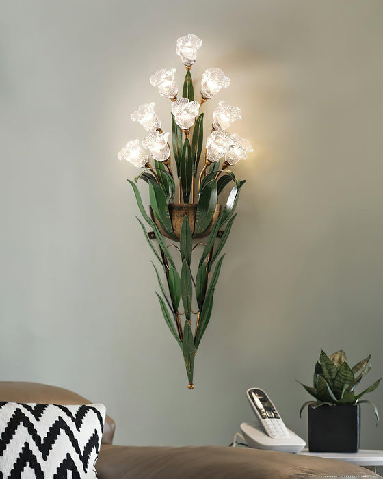 Verdant Blossom Wall Lamp