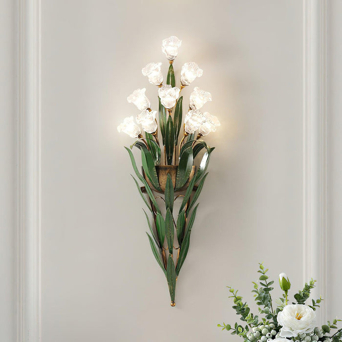 Verdant Blossom Wall Lamp