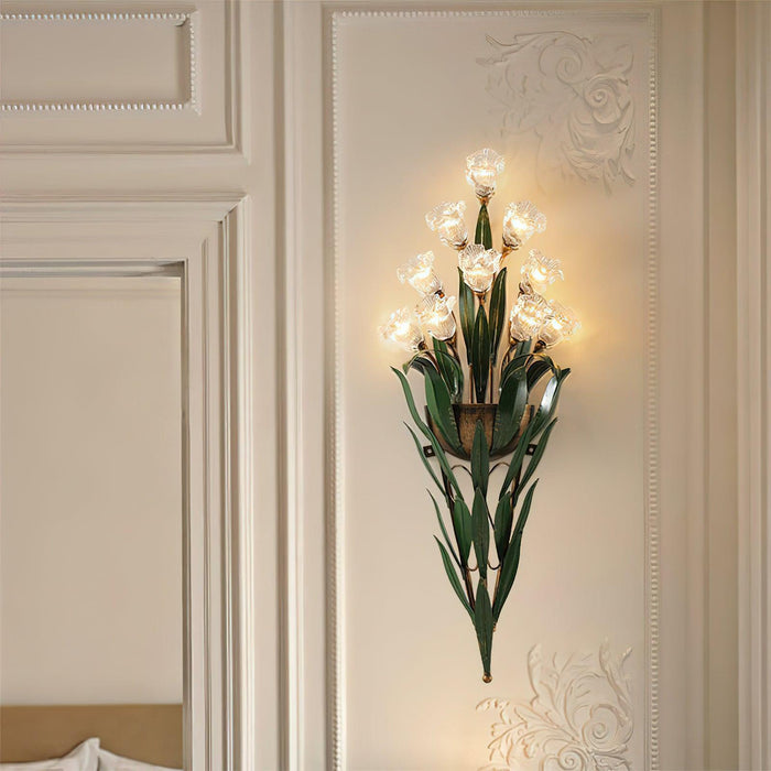 Verdant Blossom Wall Lamp