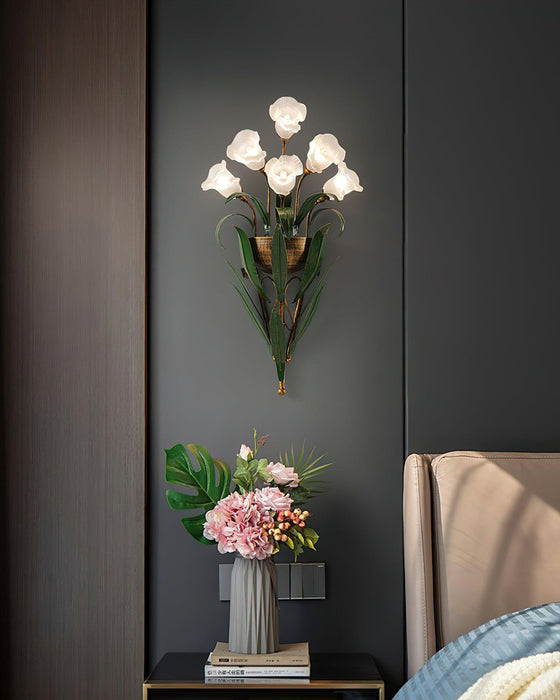 Verdant Blossom Wall Lamp