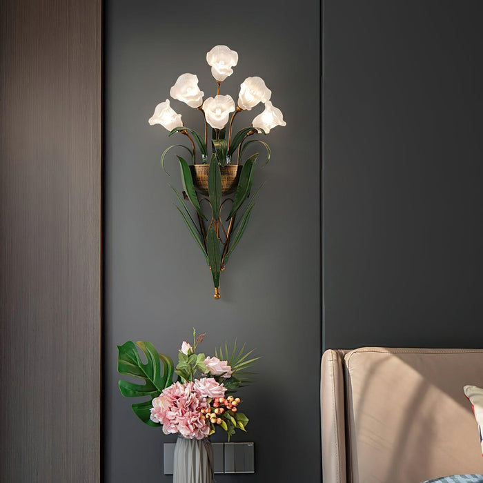 Verdant Blossom Wall Lamp