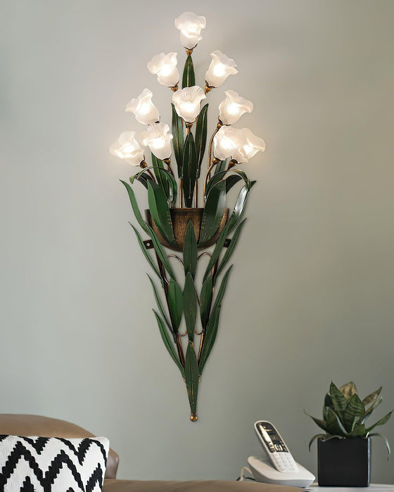 Verdant Blossom Wall Lamp