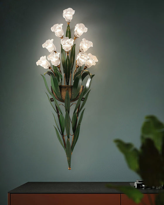 Verdant Blossom Wall Lamp