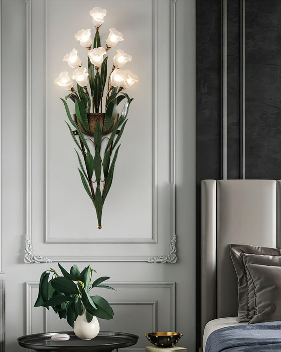 Verdant Blossom Wall Lamp