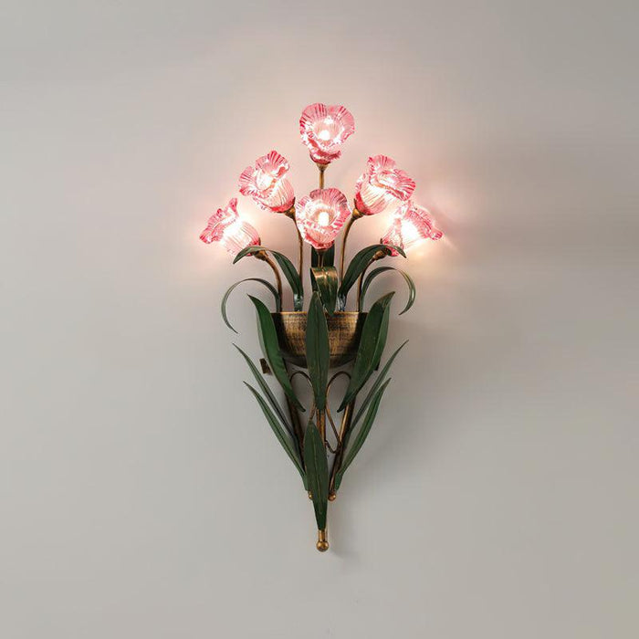 Verdant Blossom Wall Lamp