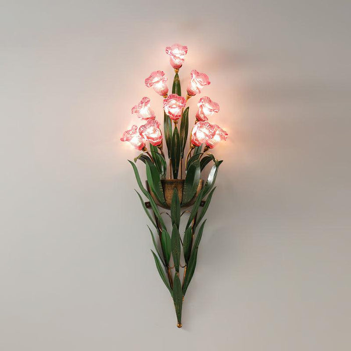 Verdant Blossom Wall Lamp