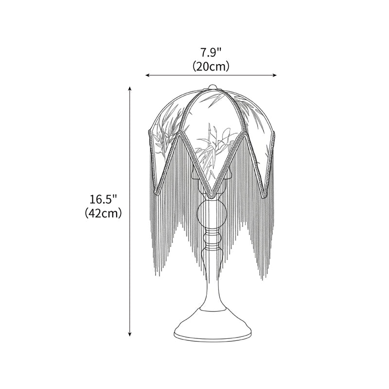 Verdelisse Fringe Table Lamp