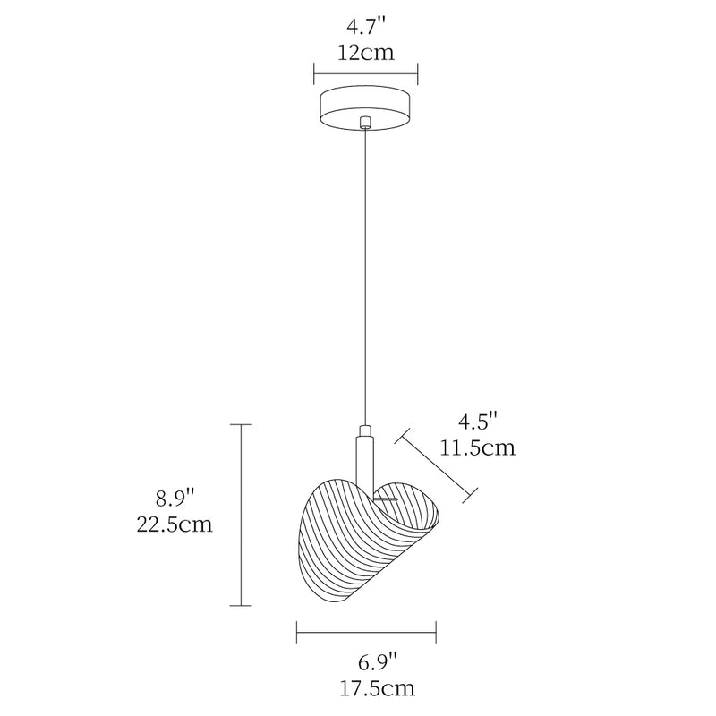 Vertigo Nova Pendant Light