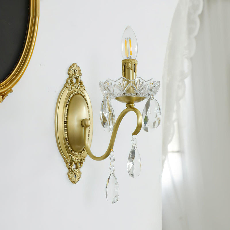 Victoria Crystal Wall Sconce