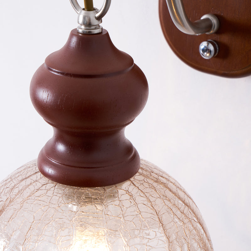 Vintage Flower Wall Lamp