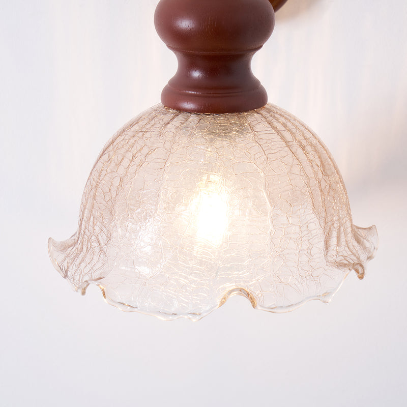 Vintage Flower Wall Lamp