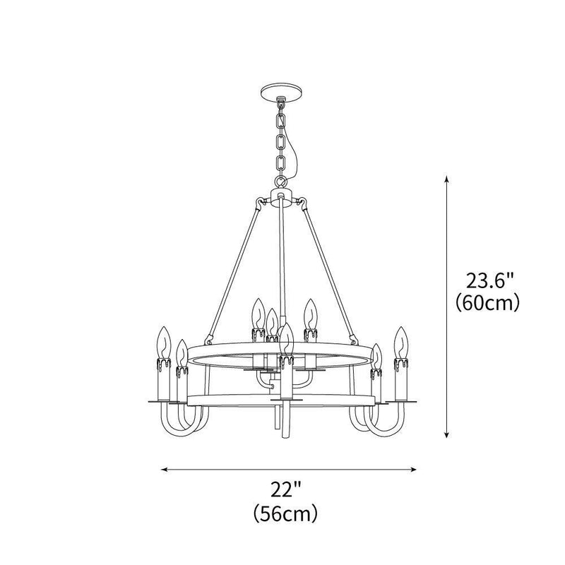 Vintage Voyager Chandelier