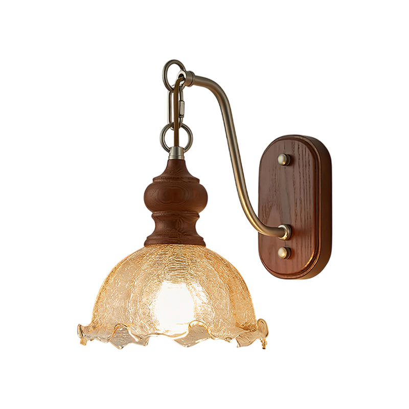 Vintage Flower Wall Lamp