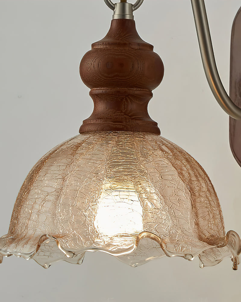 Vintage Flower Wall Lamp