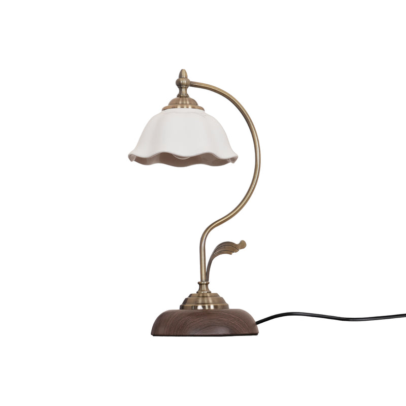 Vintage Laiton Table Lamp 6.7"