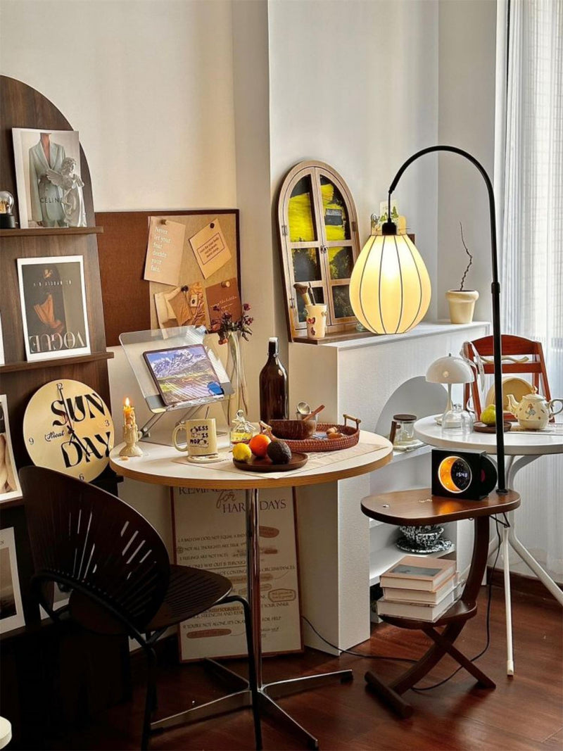 Vintage Magazine Floor Lamp 18.9"