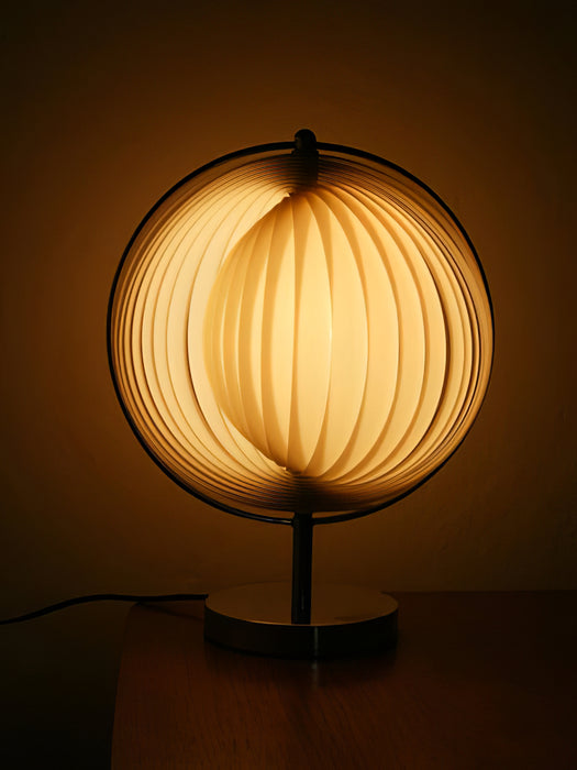 Vintage Mond Tischlampe 12,2"