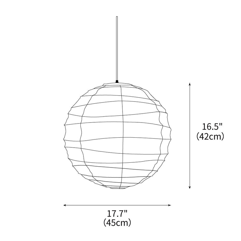 Washi Paper Pendant Lamp