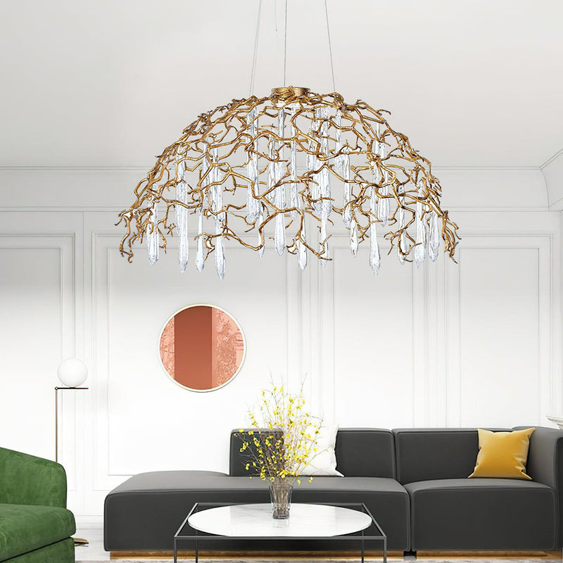Water Dome Chandelier 41.3"