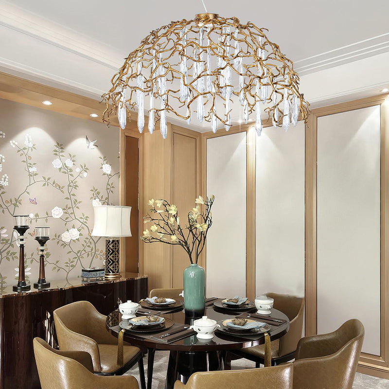 Water Dome Chandelier 41.3"